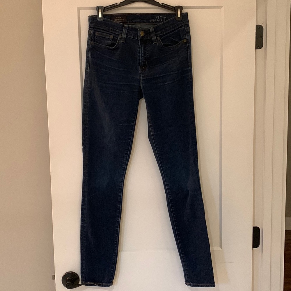 J.Crew Toothpick Jeans Sz.27 T